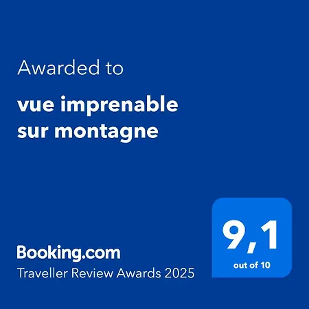 Vue Imprenable Sur Montagne Saint-Aventin